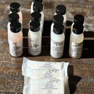 SB Soapbox Organ Oil Amenity 15pcs Set - Cruelty Free